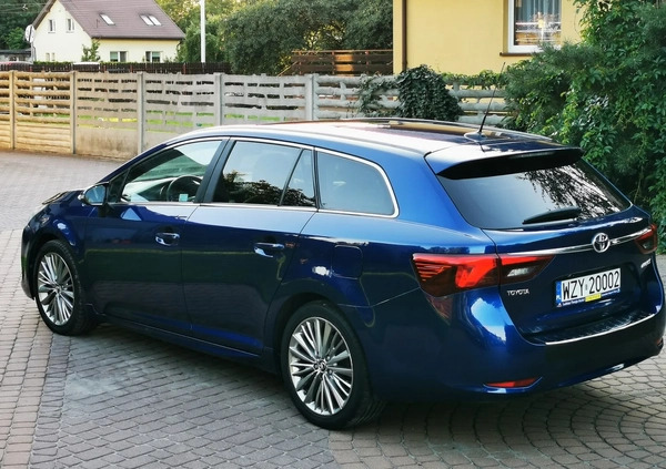 Toyota Avensis cena 42850 przebieg: 274700, rok produkcji 2015 z Korsze małe 781